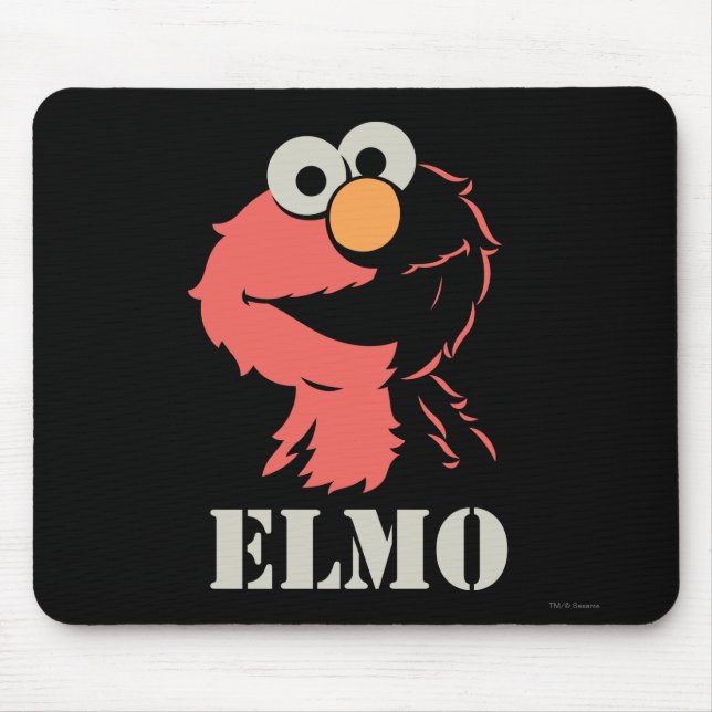 Elmo Half Mousepad (Vorne)