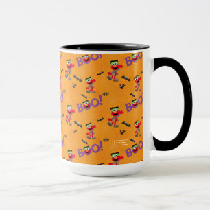 Elmo   Halloween Boo Pattern Tasse