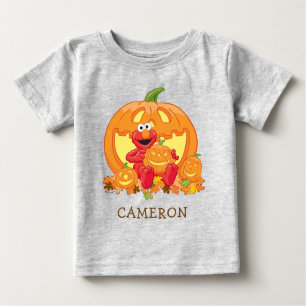 Elmo   Halloween Pumpkins Baby T-shirt