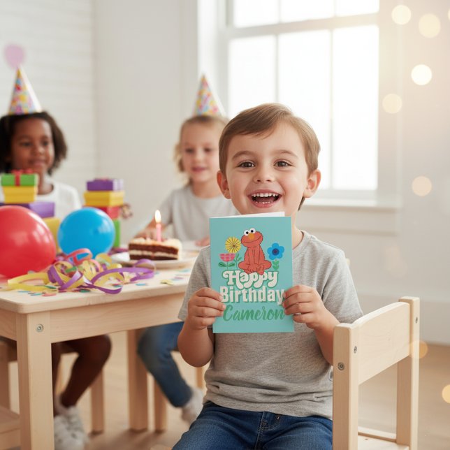 Elmo Happy! Karte (Von Creator hochgeladen)