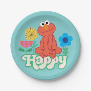 Elmo Happy! Pappteller