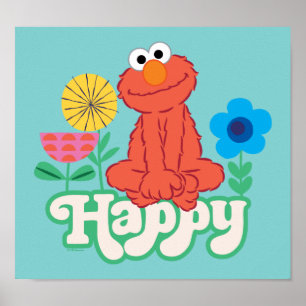 Elmo Happy! Poster