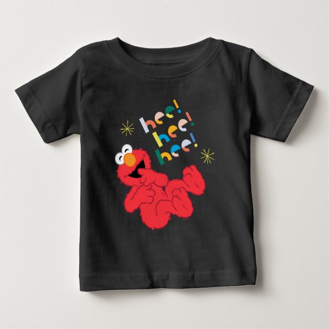 Elmo Hee! Hier! Hier! Baby T-shirt (Vorderseite)
