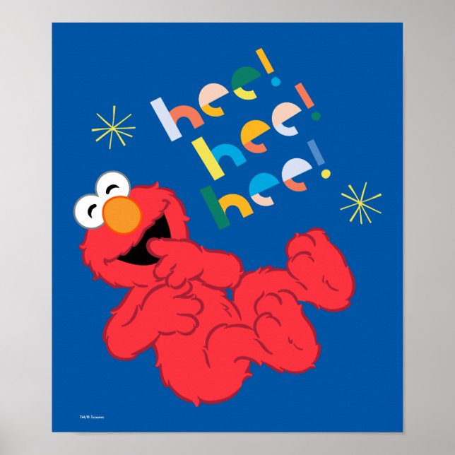 Elmo Hee! Hier! Hier! Poster (Vorne)