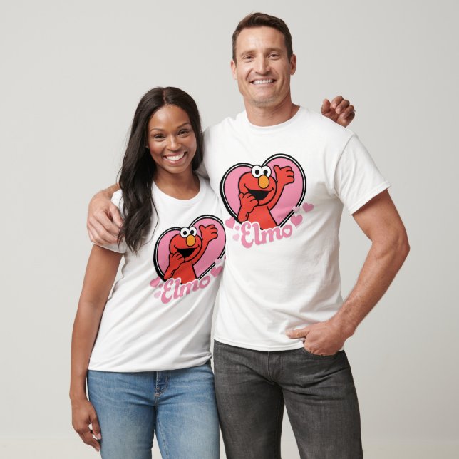 Elmo im Herzen Valentine T-Shirt (Unisex)