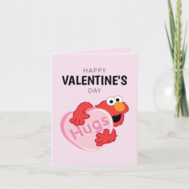 Elmo im Herzen Valentinstag (Vorderseite)