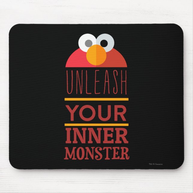 Elmo Inner Monster Mousepad (Vorne)