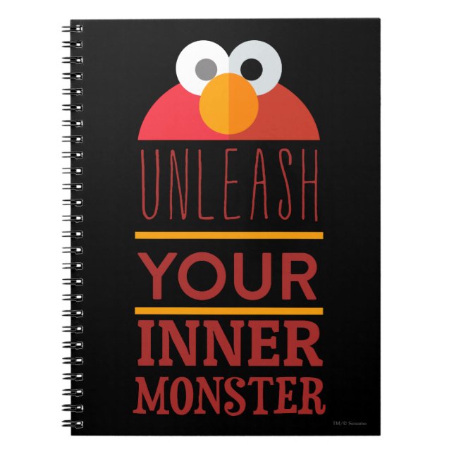 Elmo Inner Monster Notizblock (Vorderseite)