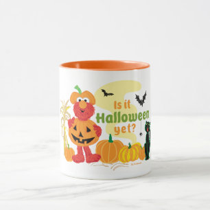 Elmo   Ist es schon Halloween? Tasse