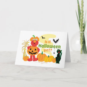 Elmo Ist Halloween schon da? Karte