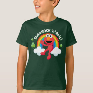Elmo   Kleeblatt 'n' Roll Rainbow T-Shirt