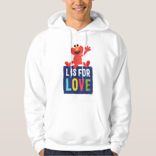 Elmo   L ist für Liebe Hoodie