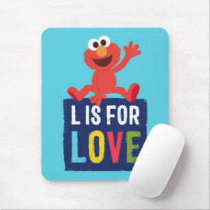 Elmo   L steht für Liebe Mousepad