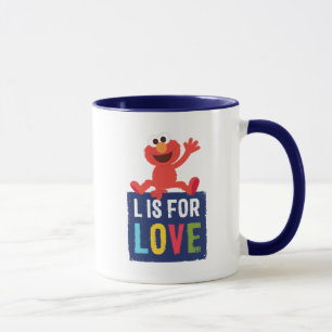 Elmo   L steht für Liebe Tasse