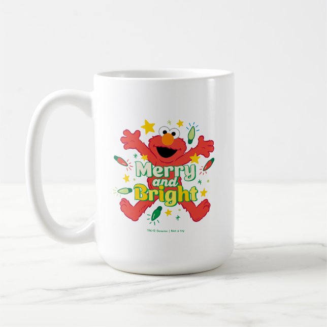 Elmo | Merry und Bright Kaffeetasse (Links)