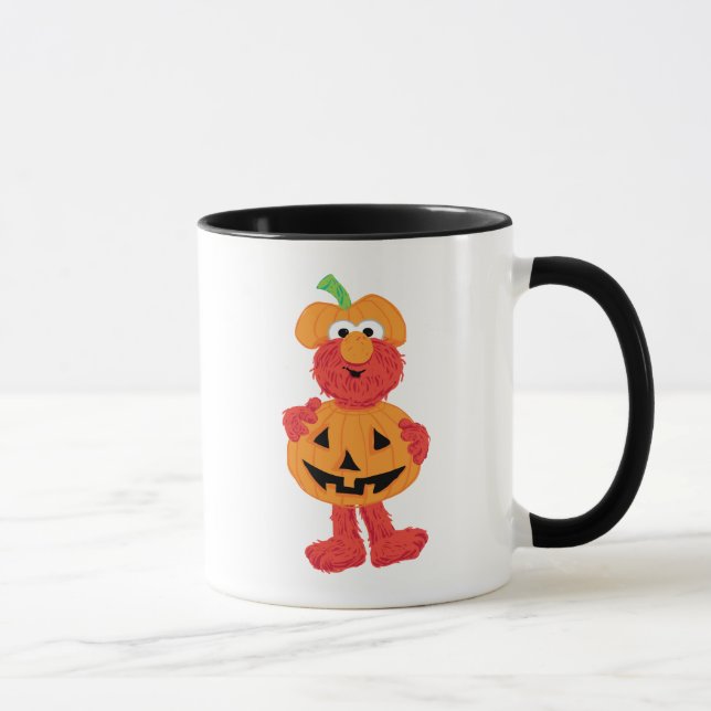 Elmo | Niedlich als Pumpkin Tasse (Rechts)