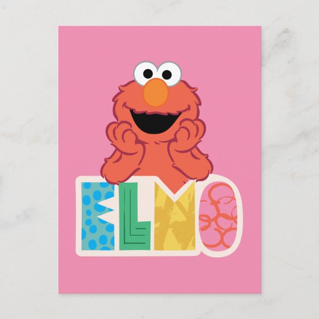 Elmo Niedlich & Fun Postkarte (Vorderseite)