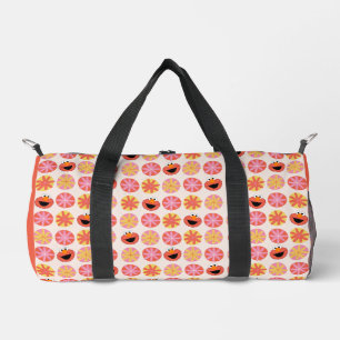 Elmo Pom-Pom Muster Duffle Bag