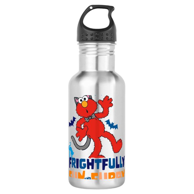 Elmo | Schrecklicher Spaß und Furcht Edelstahlflasche (Vorderseite)