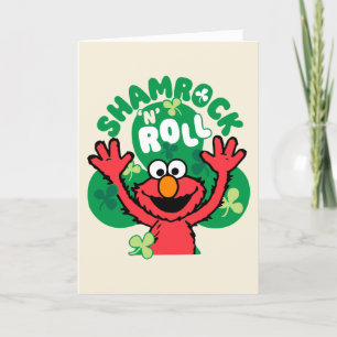 Elmo   Shamrock 'N' Roll Feiertagskarte