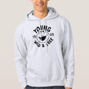 Elmo-Skate-Logo - Junge, Wilde & Freie 1969 Hoodie