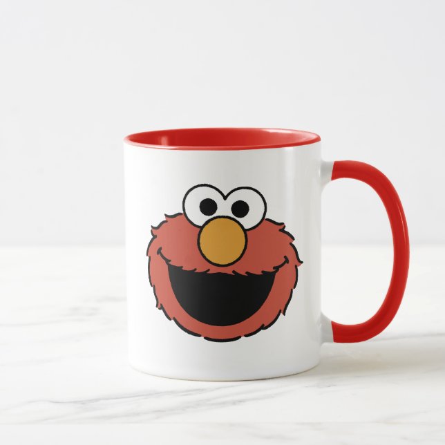 Elmo Smiling Face Tasse (Rechts)
