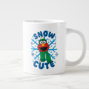 Elmo Snow Niedlich Jumbo-Tasse