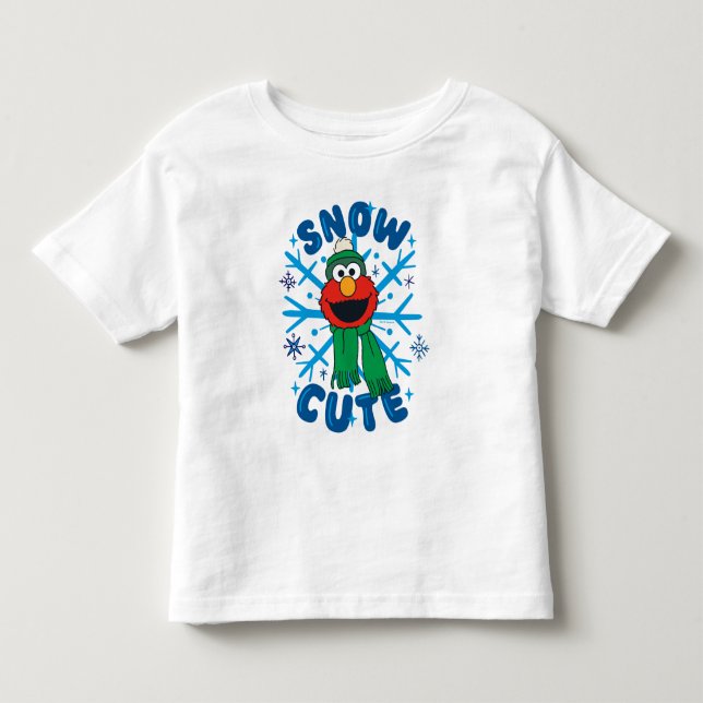 Elmo Snow Niedlich Kleinkind T-shirt (Vorderseite)