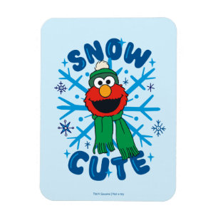 Elmo Snow Niedlich Magnet
