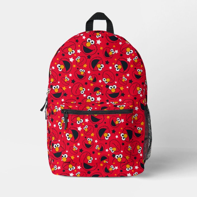 Elmo | So Silly Sternmuster Bedruckter Rucksack (Vorderseite)