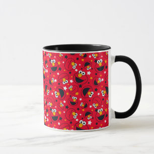 Elmo   Sternenmuster so albern Tasse