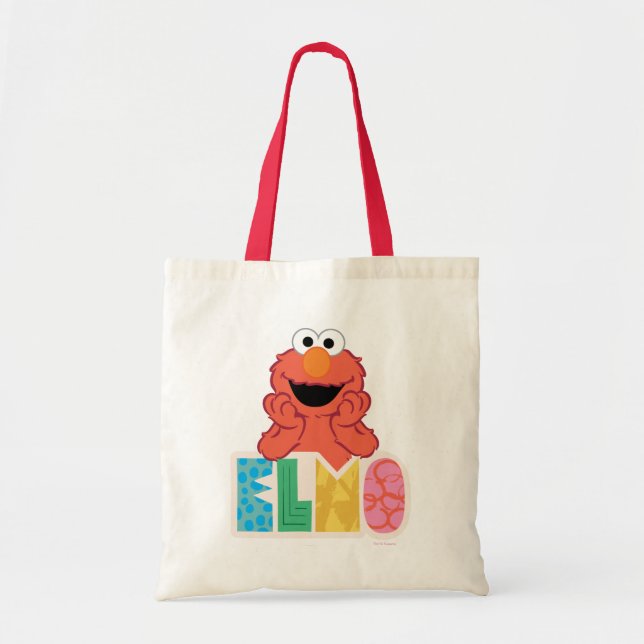 Elmo süß und lustig tragetasche (Vorne)