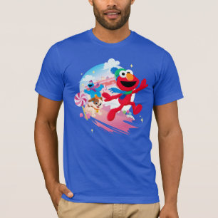Elmo, Tango & Cookie Monster   Best Christmas Ever T-Shirt