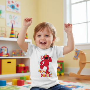 Elmo   Tanzt glücklich Baby T-shirt