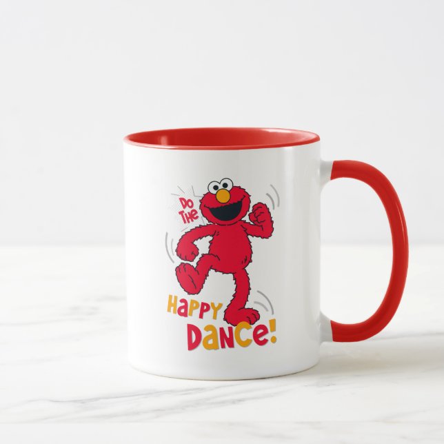 Elmo | Tanzt glücklich Tasse (Rechts)