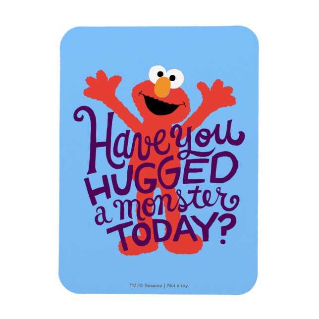 Elmo umarmt magnet (Vertikal)