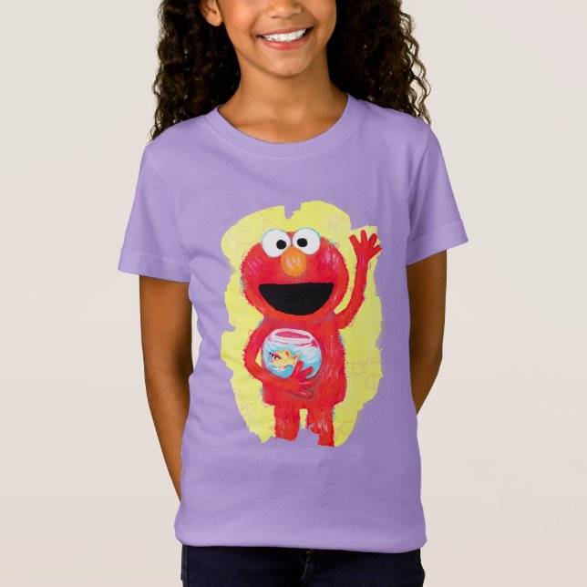 Elmo und Dorothy Sesame Street Art T-Shirt (Vorderseite)