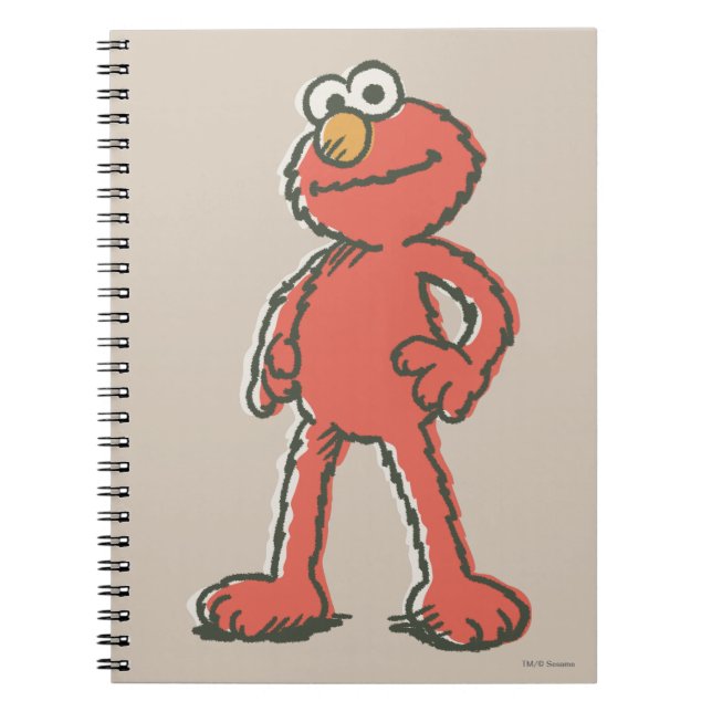 Elmo Vintag Notizblock (Vorderseite)