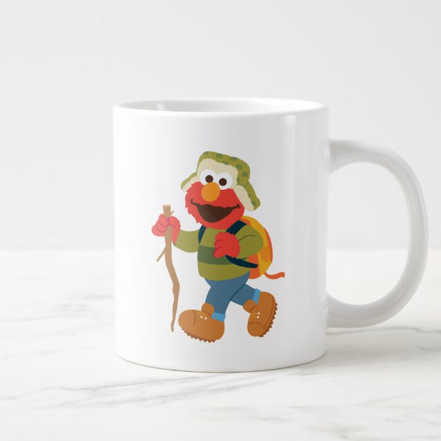Elmo-Waldwanderung Jumbo-Tasse (Rechts)