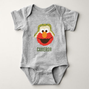 Elmo Woodland Face Baby Strampler