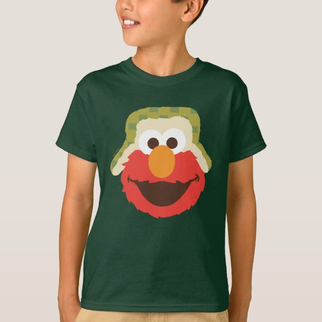 Elmo Woodland Face T-Shirt (Vorderseite)