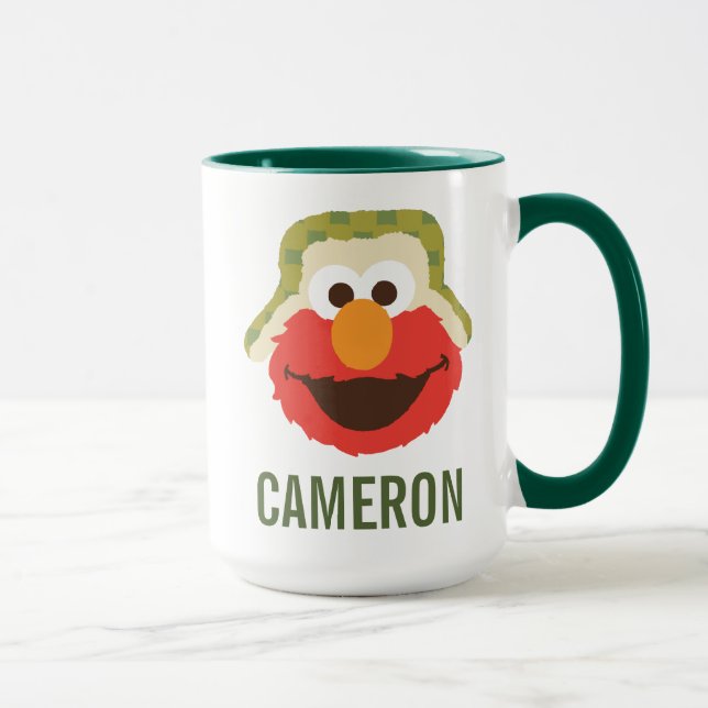 Elmo Woodland Face Tasse (Rechts)