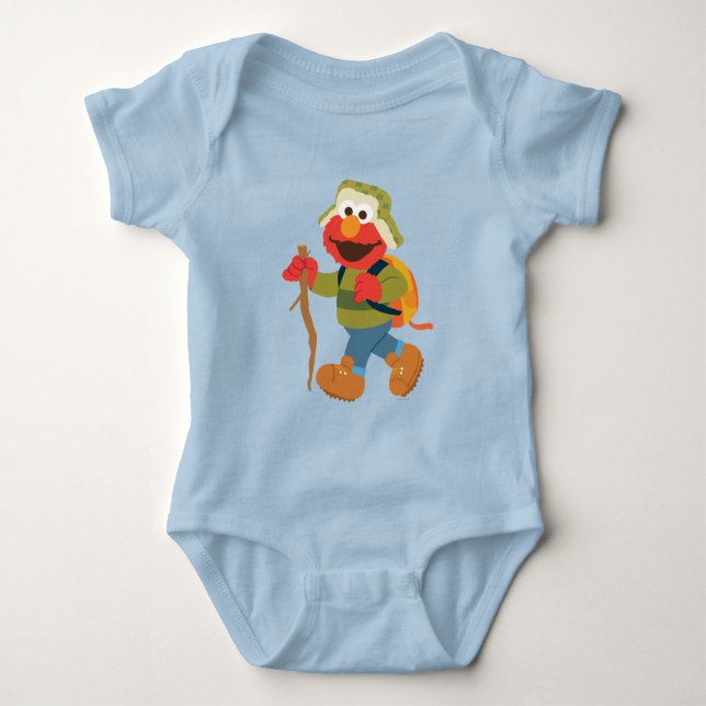 Elmo Woodland Wanderung Baby Strampler (Vorderseite)