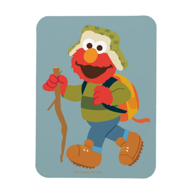 Elmo Woodland Wanderung Magnet (Vertikal)