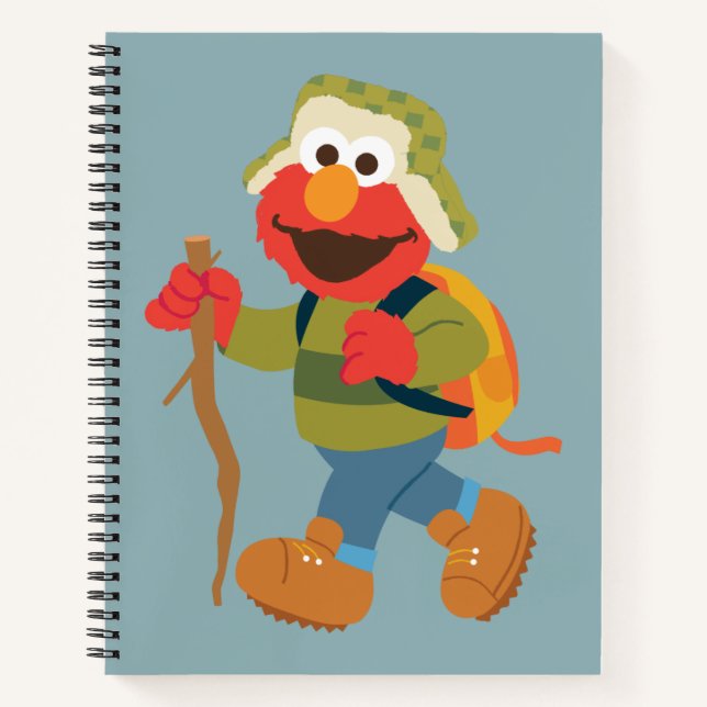Elmo Woodland Wanderung Notizbuch (Vorderseite)