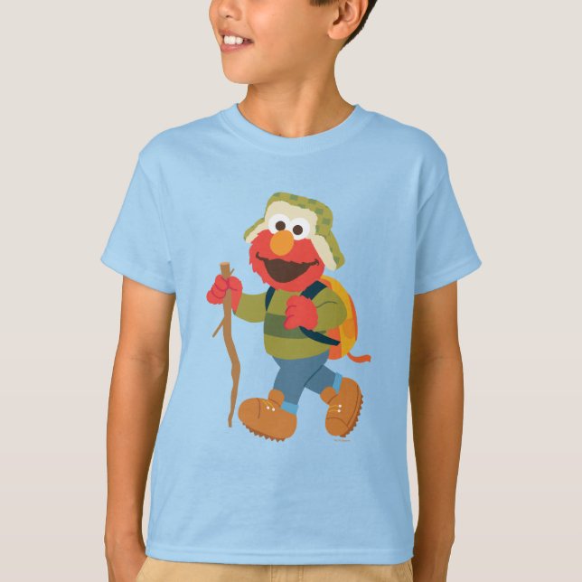 Elmo Woodland Wanderung T-Shirt (Vorderseite)