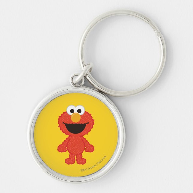 Elmo Wool Style Schlüsselanhänger (Vorne)