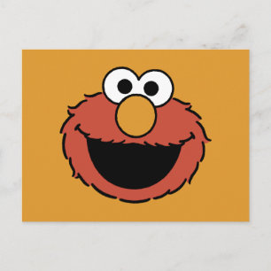 Elmos lächelndes Gesicht Postkarte