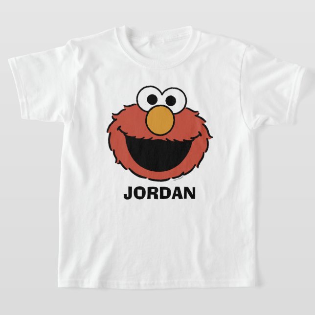 Elmos lächelndes Gesicht T-Shirt (Ablage )