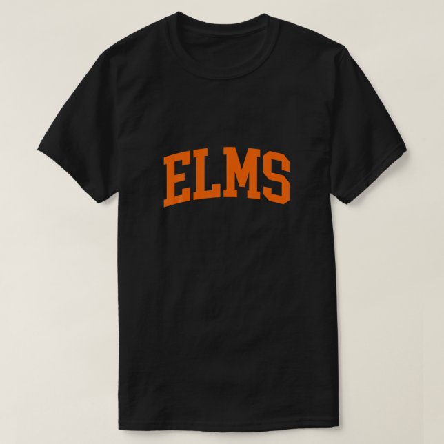 Elms Arch Athletic Uni University Alumni Style T-Shirt (Design vorne)